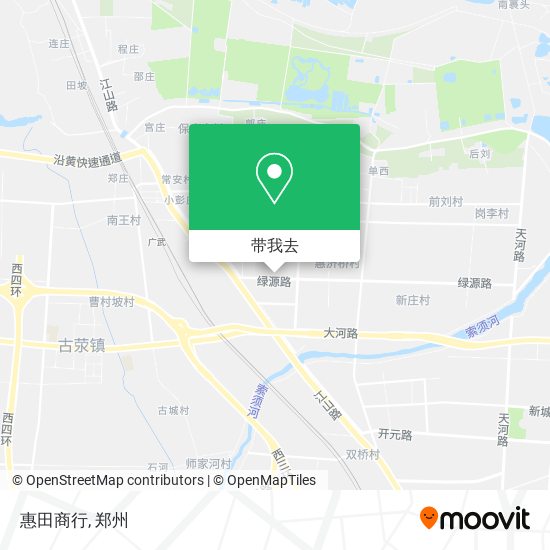 惠田商行地图