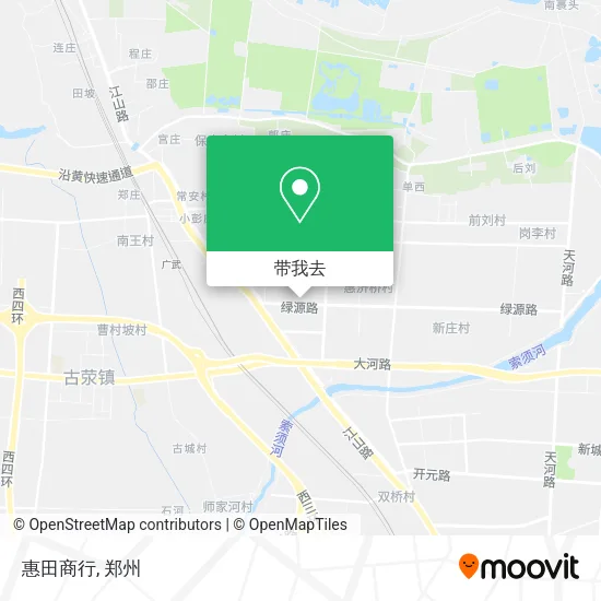 惠田商行地图