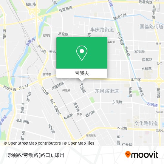 博颂路/劳动路(路口)地图