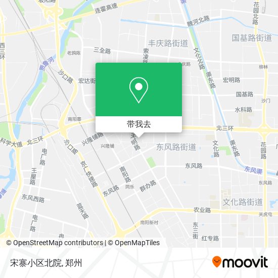 宋寨小区北院地图