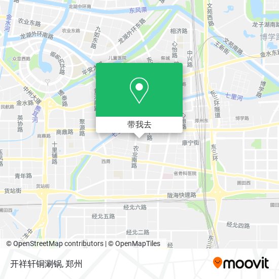 开祥轩铜涮锅地图