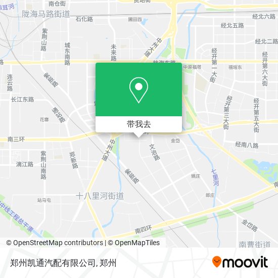 郑州凯通汽配有限公司地图