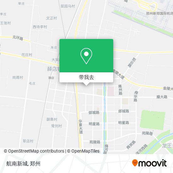 航南新城地图
