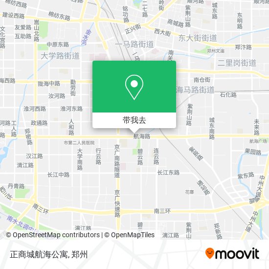 正商城航海公寓地图