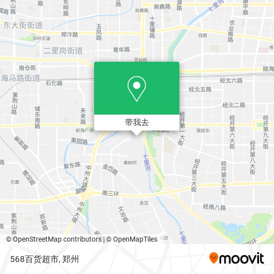 568百货超市地图