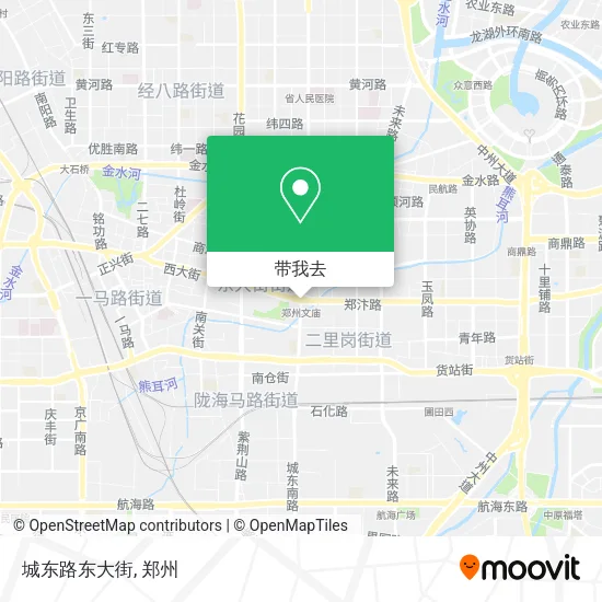 城东路东大街地图