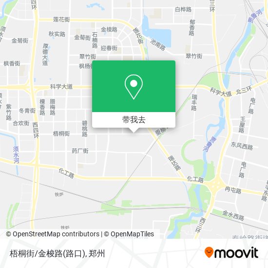 梧桐街/金梭路(路口)地图