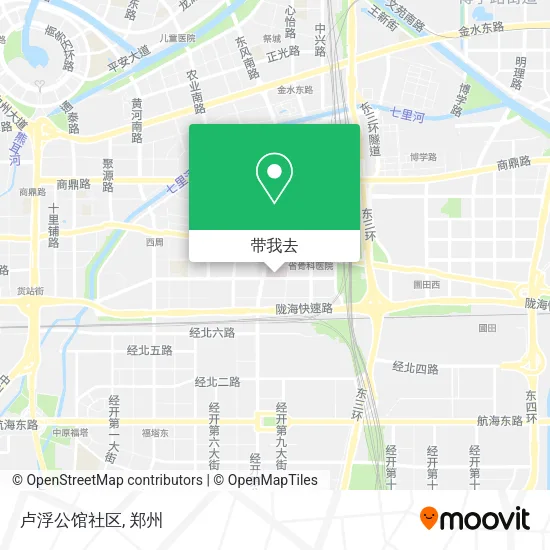 卢浮公馆社区地图