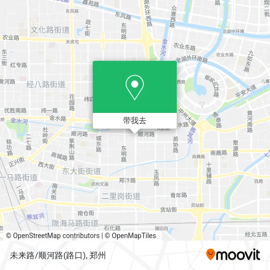 未来路/顺河路(路口)地图