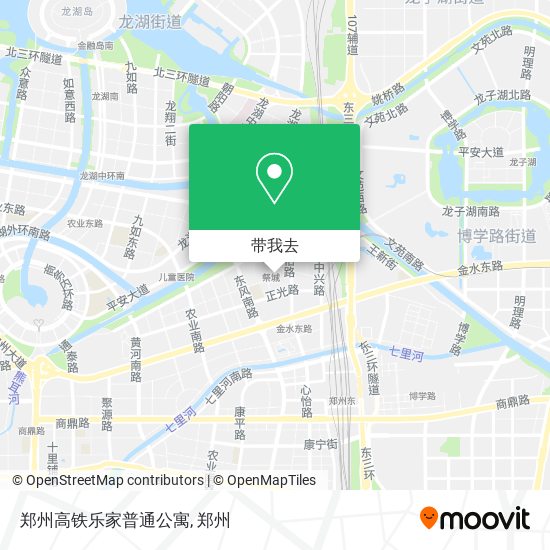 郑州高铁乐家普通公寓地图