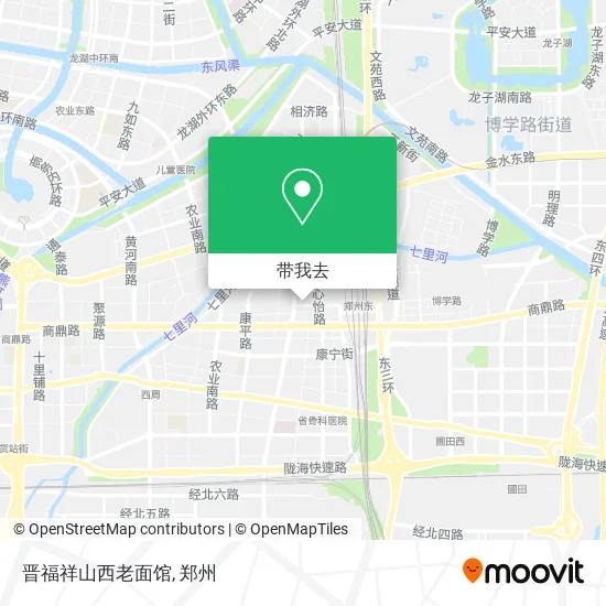 晋福祥山西老面馆地图
