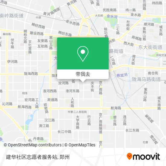 建华社区志愿者服务站地图