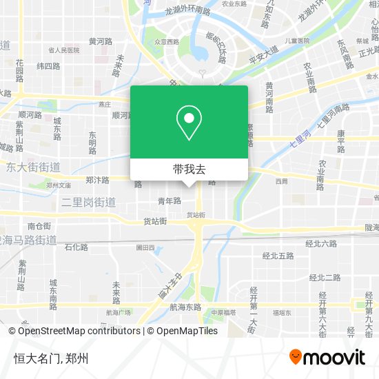 恒大名门地图