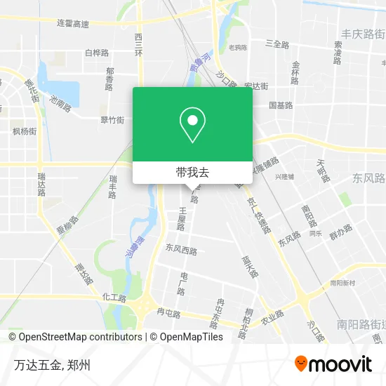 万达五金地图