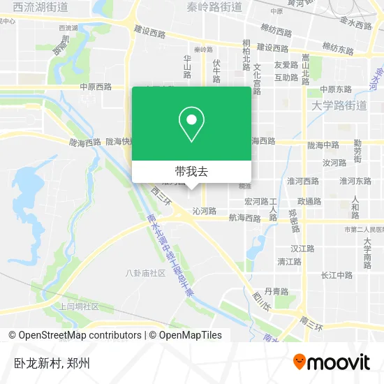 卧龙新村地图