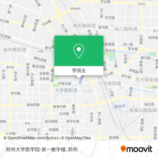 郑州大学医学院-第一教学楼地图