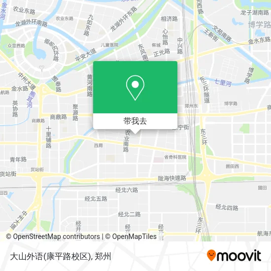 大山外语(康平路校区)地图
