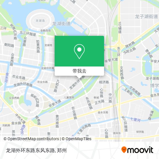 龙湖外环东路东风东路地图