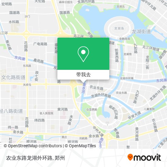 农业东路龙湖外环路地图