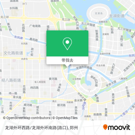 龙湖外环西路/龙湖外环南路(路口)地图