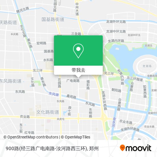 900路(经三路广电南路-汝河路西三环)地图