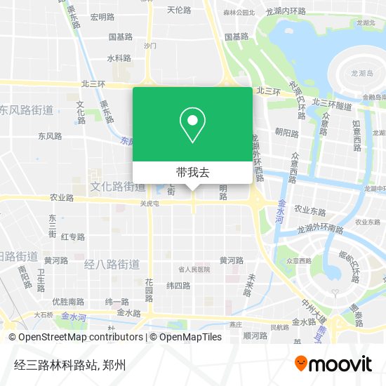 经三路林科路站地图