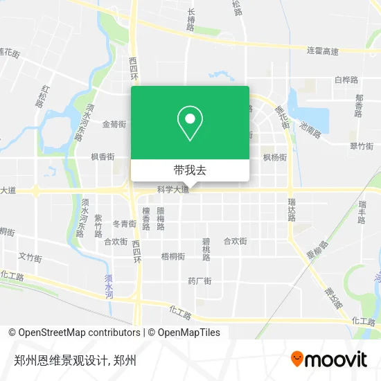 郑州恩维景观设计地图