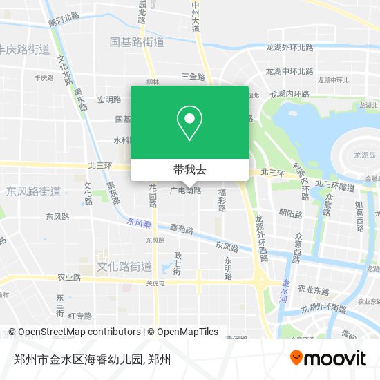 郑州市金水区海睿幼儿园地图