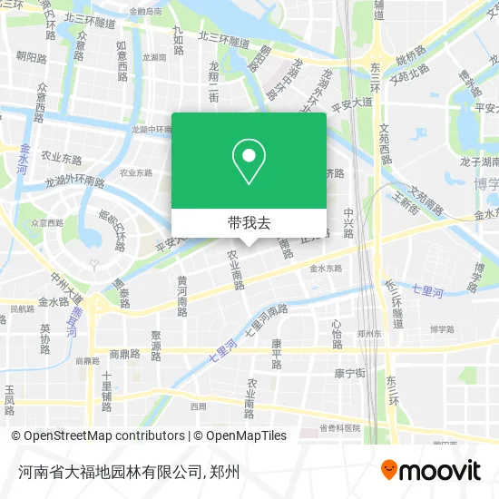河南省大福地园林有限公司地图