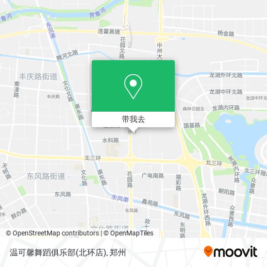 温可馨舞蹈俱乐部(北环店)地图