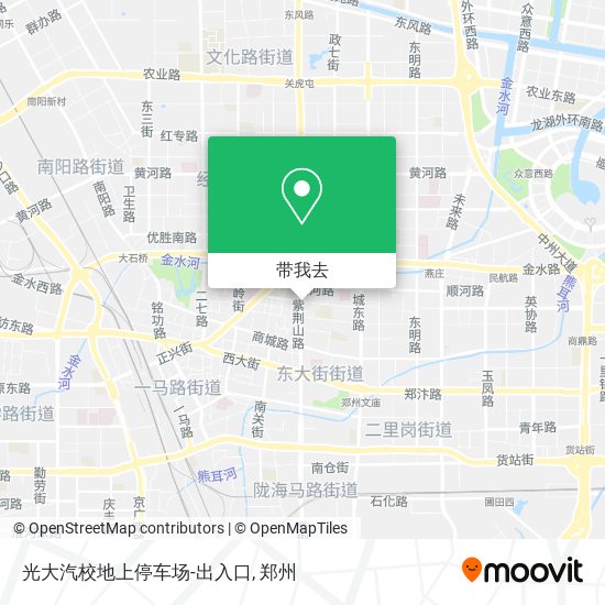 光大汽校地上停车场-出入口地图