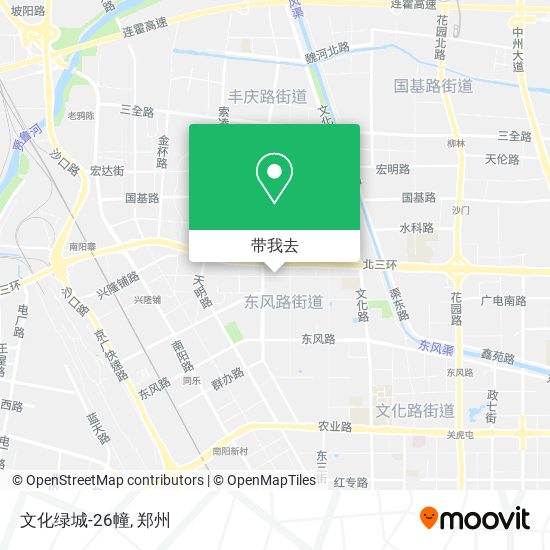 文化绿城-26幢地图