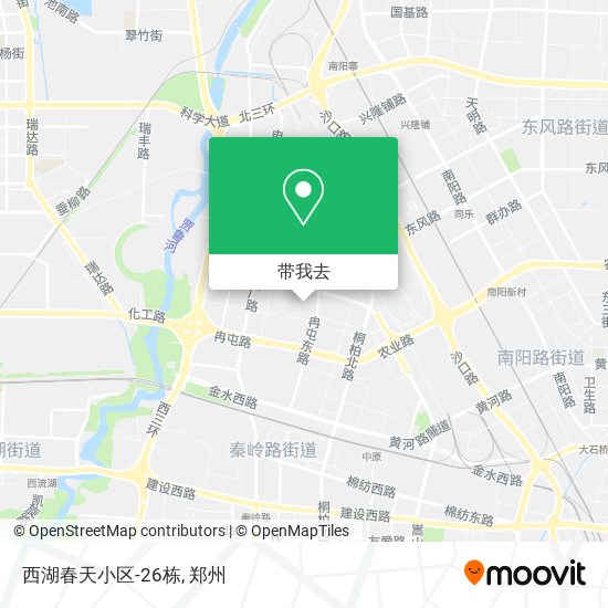西湖春天小区-26栋地图