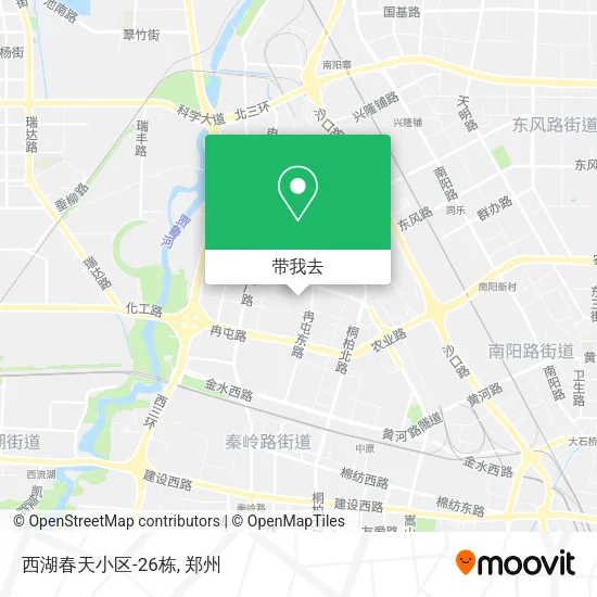 西湖春天小区-26栋地图