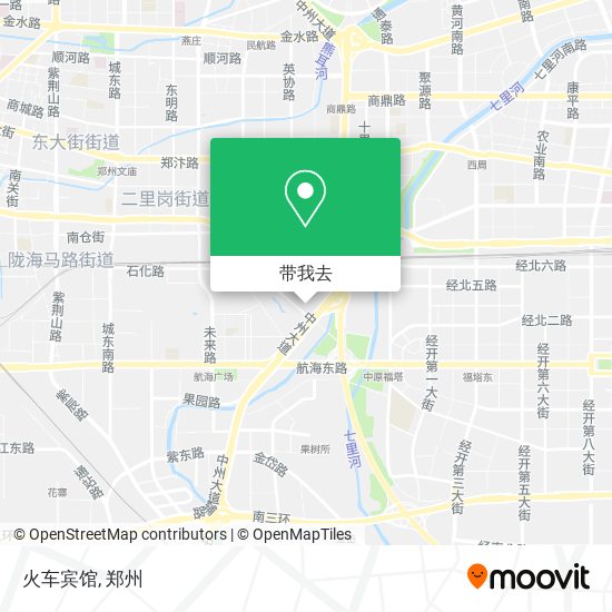 火车宾馆地图