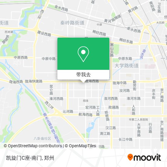 凯旋门C座-南门地图