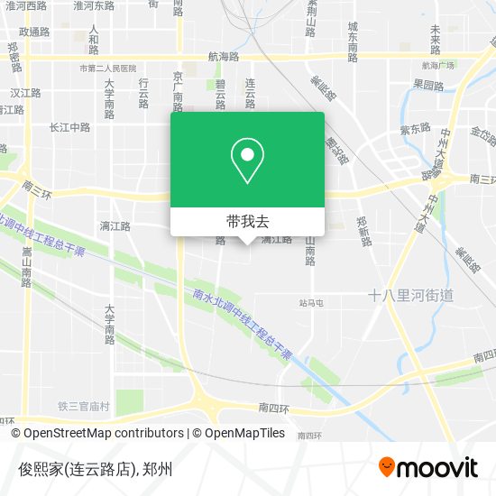 俊熙家(连云路店)地图