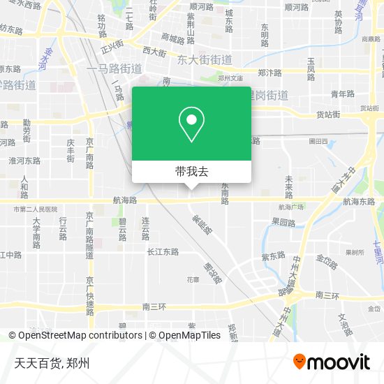 天天百货地图