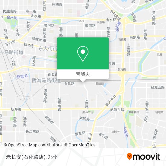 老长安(石化路店)地图