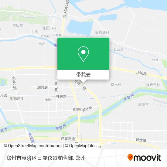 郑州市惠济区日晟仪器销售部地图