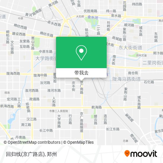 回归线(京广路店)地图