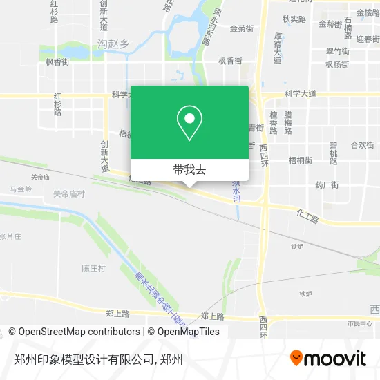 郑州印象模型设计有限公司地图