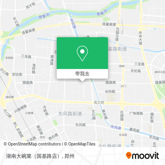 湖南大碗菜（国基路店）地图