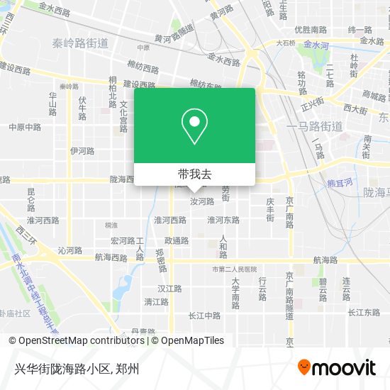 兴华街陇海路小区地图