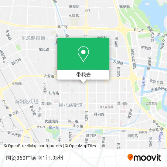 国贸360广场-南1门地图