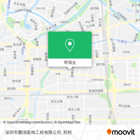 深圳市鹏润装饰工程有限公司地图
