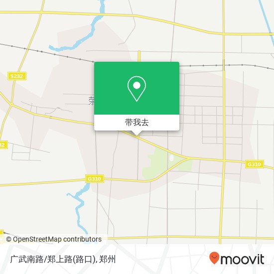 广武南路/郑上路(路口)地图