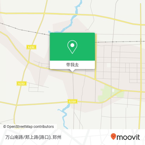 万山南路/郑上路(路口)地图