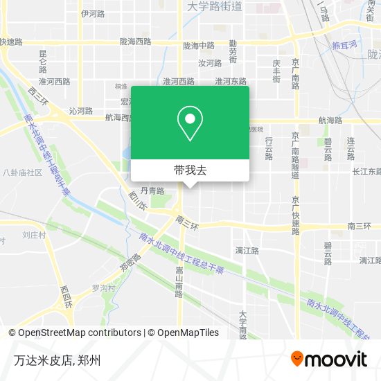 万达米皮店地图