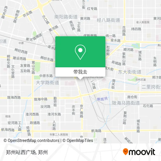 郑州站西广场地图